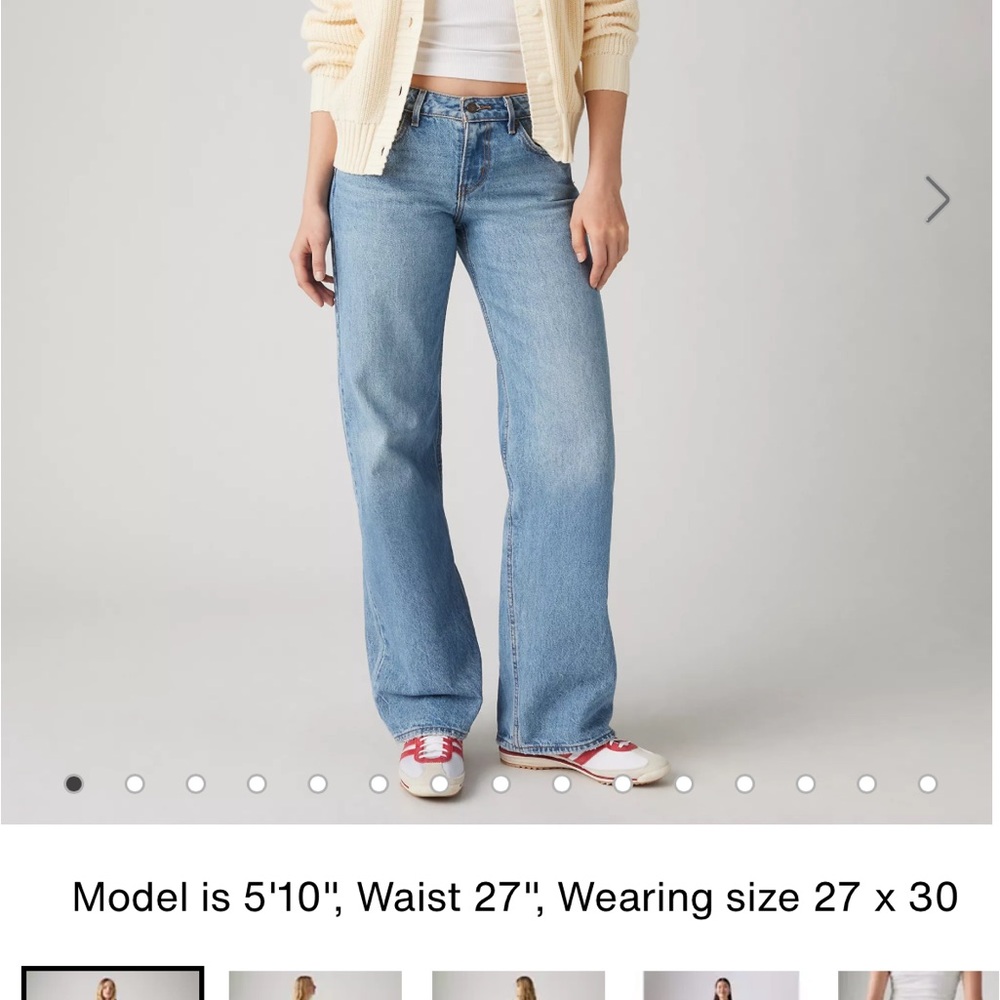 Levi’s Low loose jeans